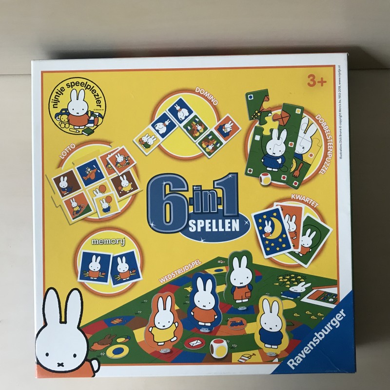 Nijntje : 6 in 1 spellen.