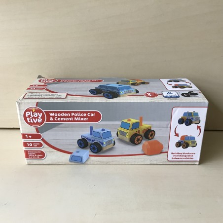 Houten auto’s.