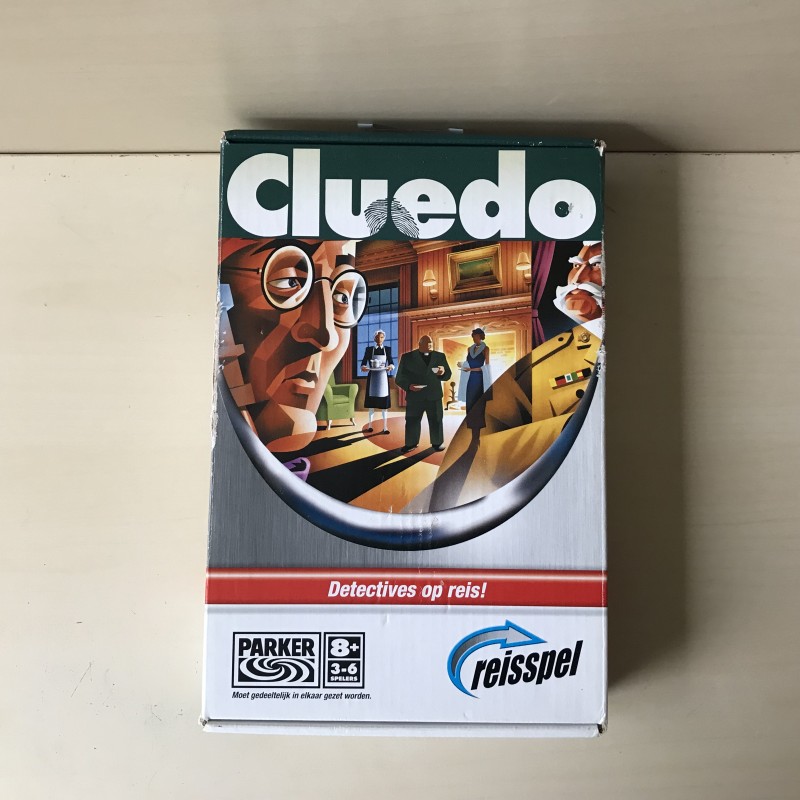 Cluedo : Ongebruikt. Reisspel / Reisversie