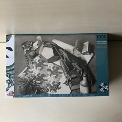 Puzzel M.C. Escher.  Nieuw.1000 stukjes. Reptielen.