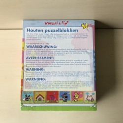 Woezel en Pip : Blokkenpuzzel 9 blokken.