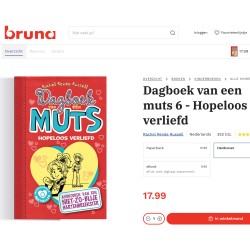 Dagboek van een muts : Hopeloos verliefd. Avonturen van een niet-zo-blije hartenbreekster. Deel 6