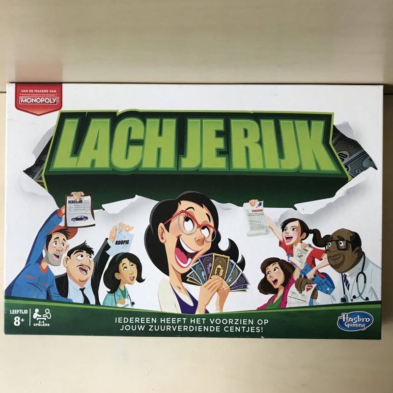 Lach je rijk.