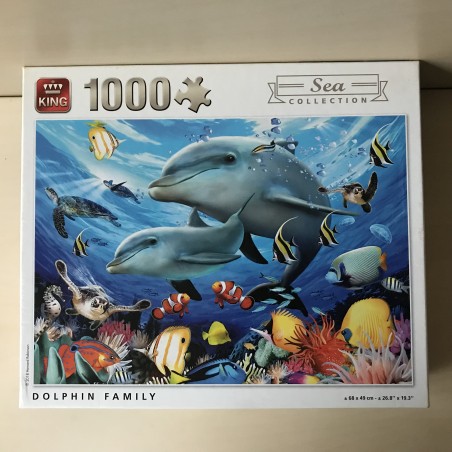 Dolphin Family. Sea collection. 1000 stukjes