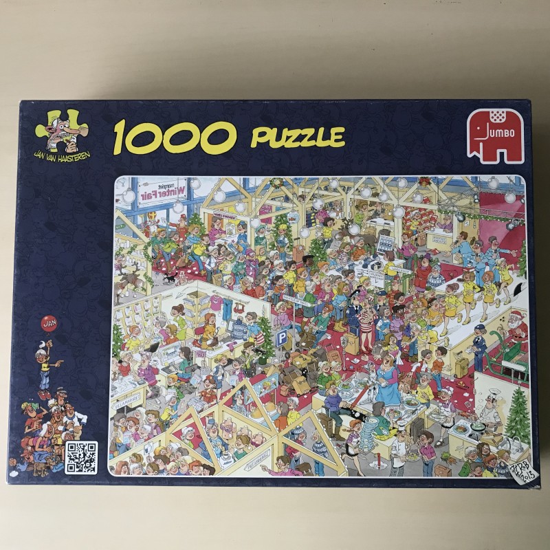 Jan van Haasteren : The winter fair . 1000 stukjes.