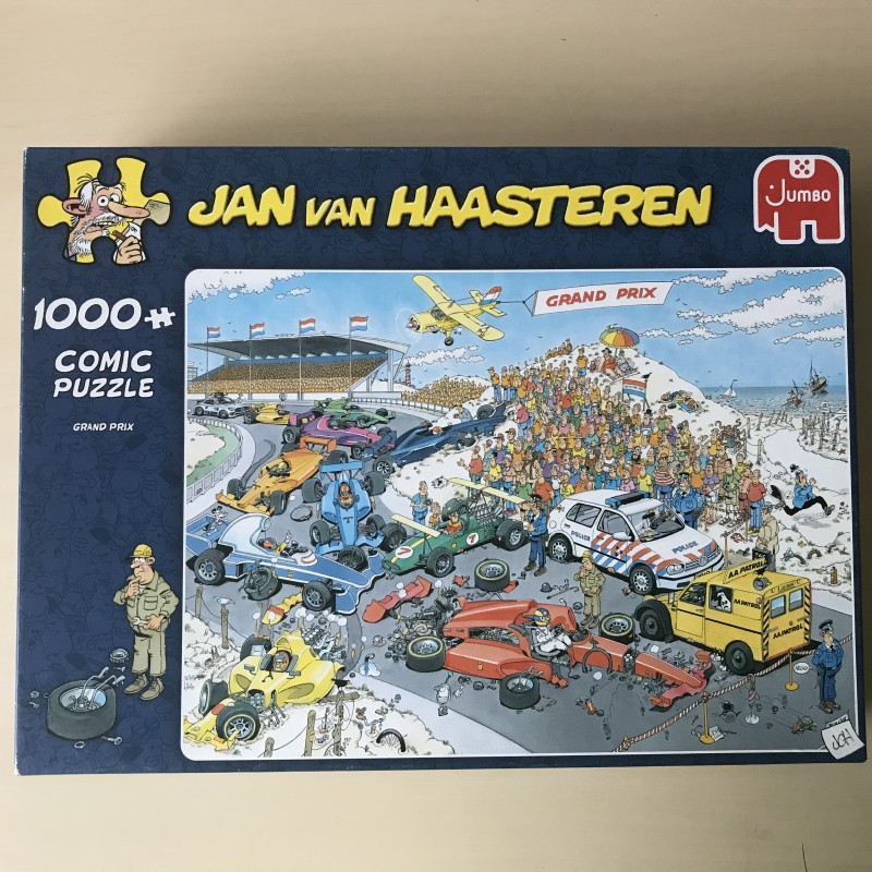 Jan van Haasteren : Grand Prix . 1000 stukjes.