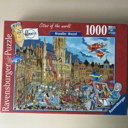 Cities of the world : Brussel. Fleroux 1000 stukjes