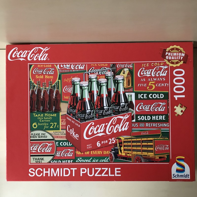 Coca Cola Klassieker.1000 stukjes