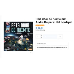 Reis door de ruimte met André Kuipers.