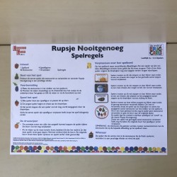 Rupsje Nooitgenoeg : Het Spel