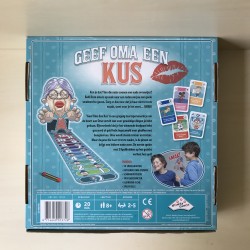 Geef oma een kus.
