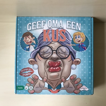 Geef oma een kus.