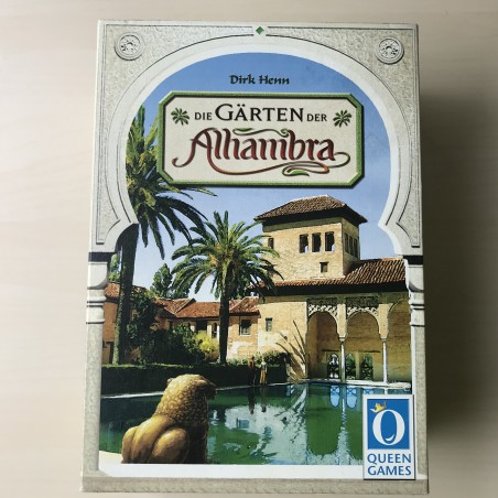 Het plantsoen van Alhambra