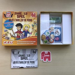 Zakgeldspel. Kaartspel
