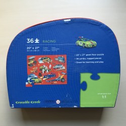 Auto’s : Crocodile vloerpuzzel Racing 36 stukjes