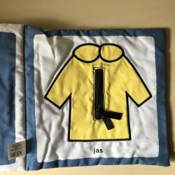 Stoffen boekje : Nijntje aankleedboek