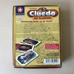Cluedo kaartspel.