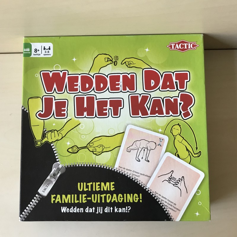 Wedden dat je het kan?