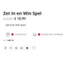 Zet in & Win!