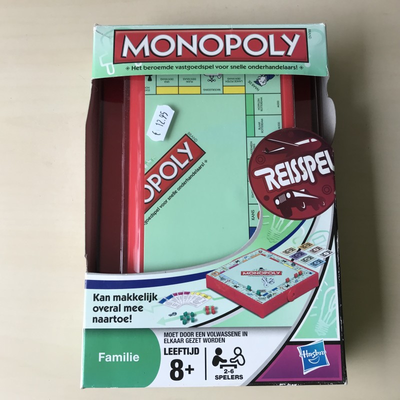 Monopoly : Monopoly Reisspel/reisversie.