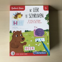 Spelend leren : Ik leer te schrijven.