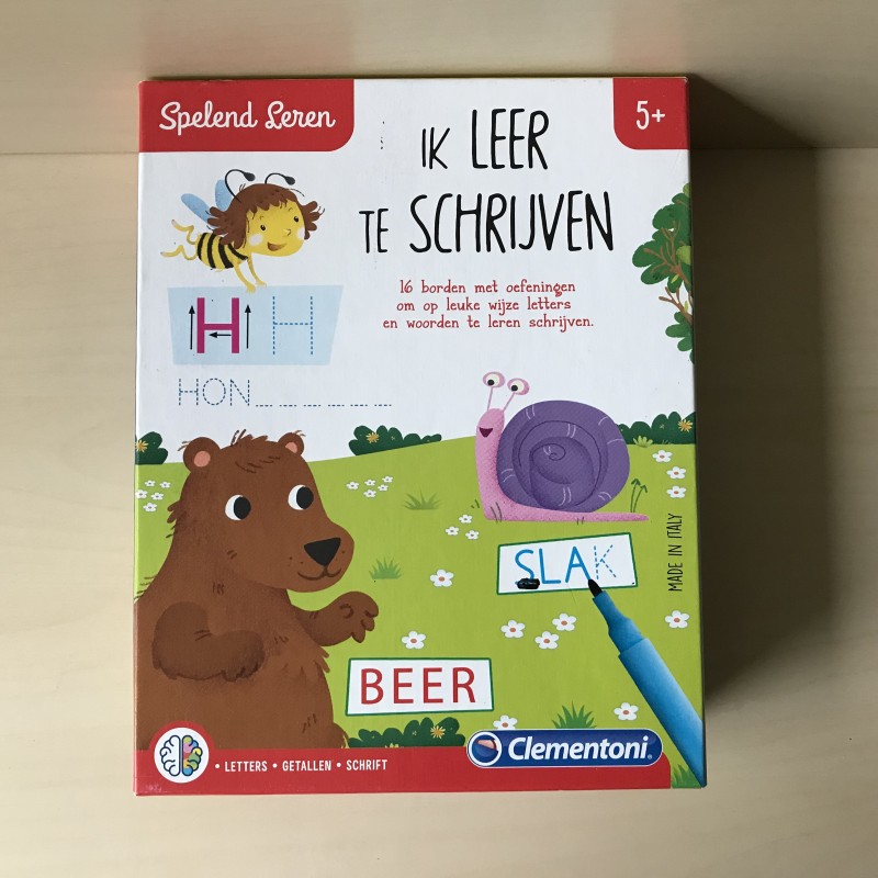 Spelend leren : Ik leer te schrijven.