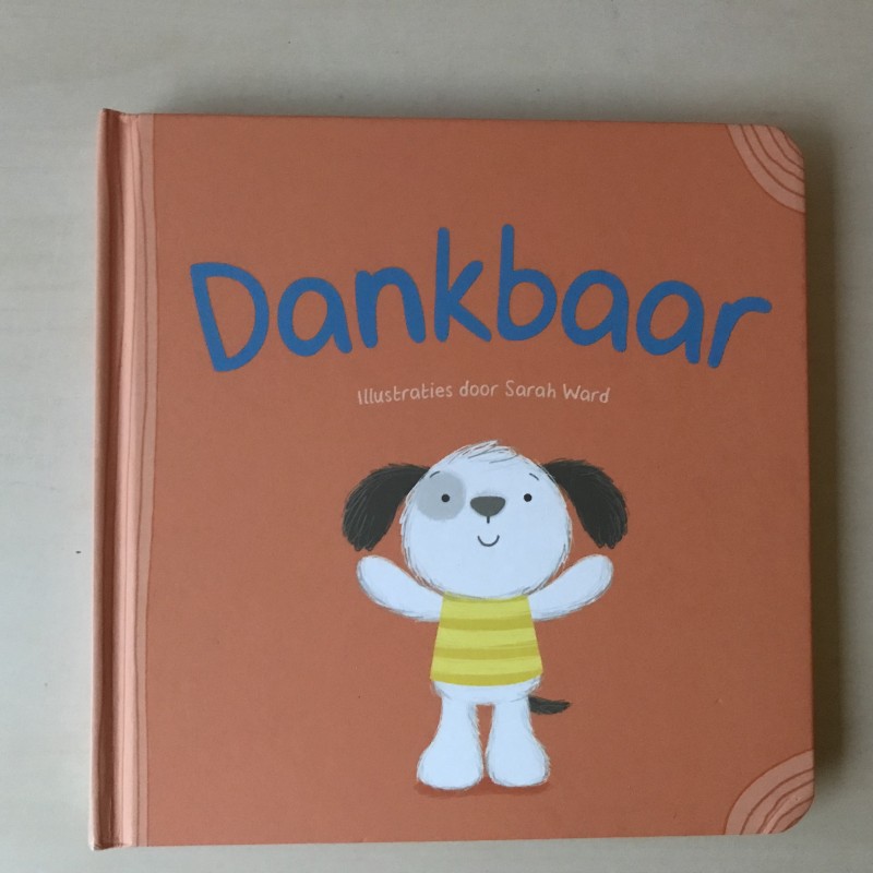 Hardkartonnen boekje : Dankbaar