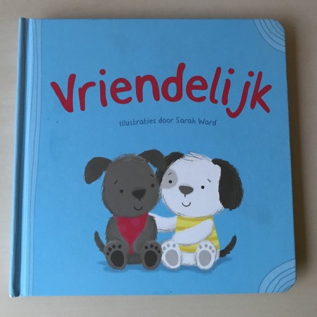 Hardkartonnen boekje : Vriendelijk