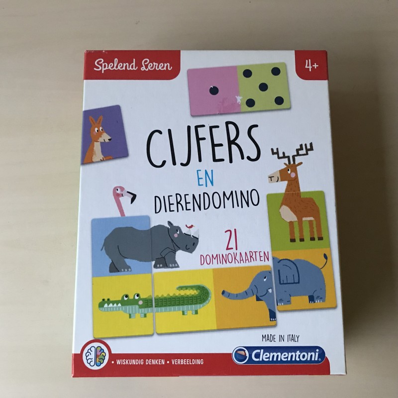 Spelend leren : Cijfers en dierendomino