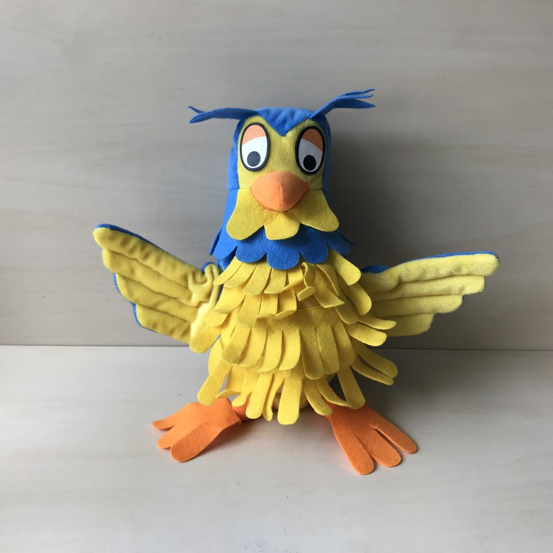 Fabeltjeskrant Mijnheer Den Uil : Poppenkastpop, handpop