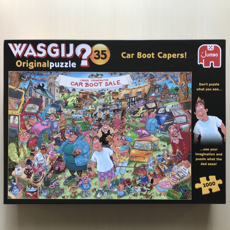 Wasgij : Nieuw. Original Puzzle. Car Boot Capers! Vlooienmarkt vondsten . Nummer 35. 1000 stukjes