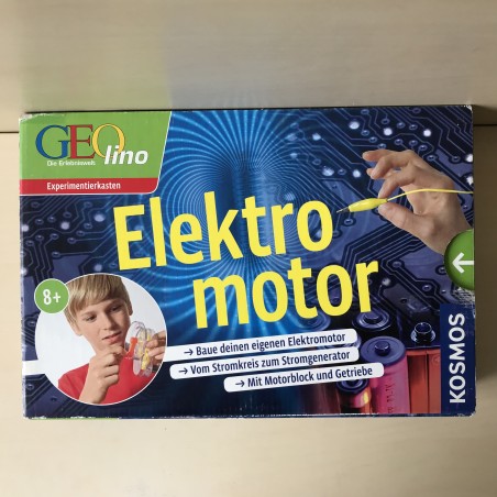 Knutselen : Elektromotor. Duits spel.