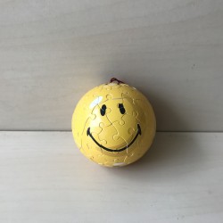 3D Puzzelbal : Smiley. 60 stukjes
