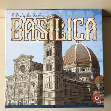 Basilica. Het spel is Engels.
