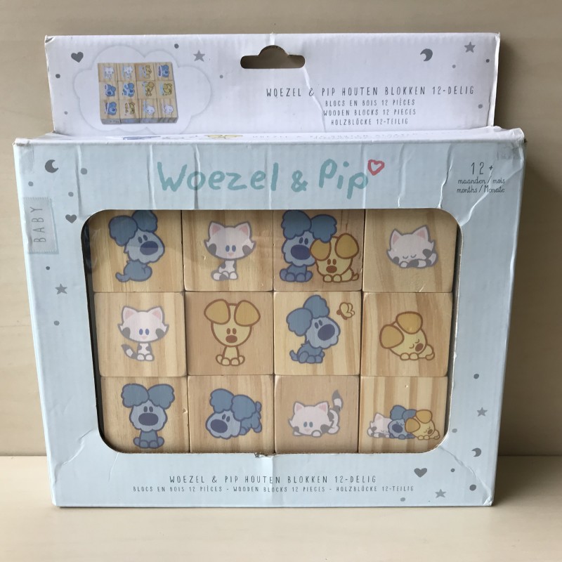 Woezel en Pip : Houten blokken.