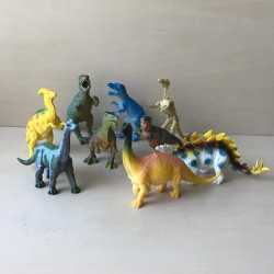 9 verschillende dino’s