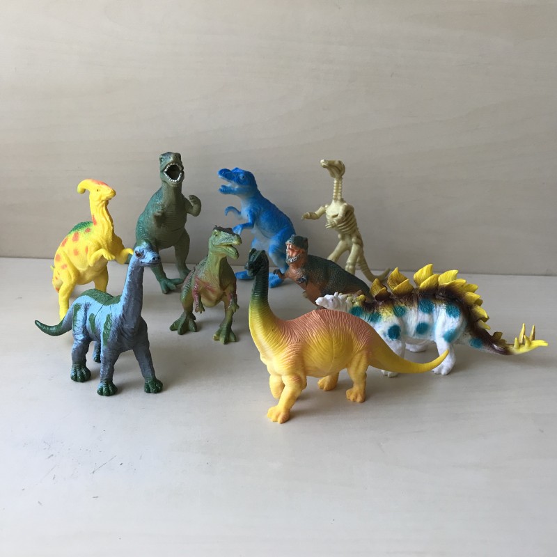 9 verschillende dino’s