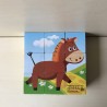 Houten blokken. Boerderijdieren.