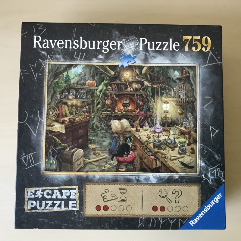 Escape puzzle : De heksenkeuken . 759 stukjes