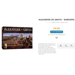 Alexander de Grote. Nieuw.