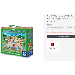 Het kasteel van de ridders ( geen boekje) 60 stukjes