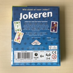 Jokeren. Nieuw. Wie staat er voor joker?