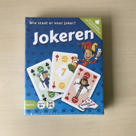 Jokeren. Nieuw. Wie staat er voor joker?