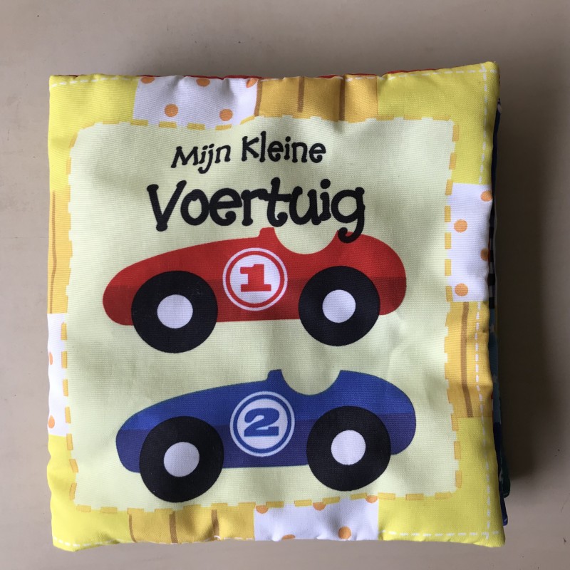 Mijn kleine voertuigen : Stoffen boekje