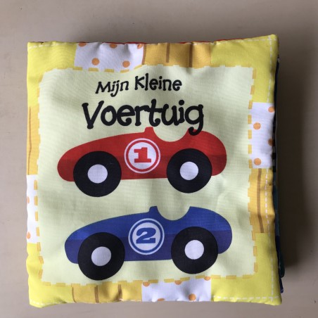 Mijn kleine voertuigen : Stoffen boekje