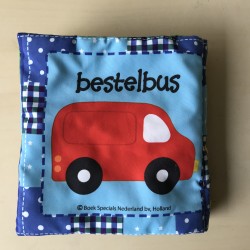 Mijn kleine voertuigen : Stoffen boekje