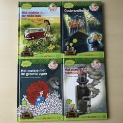 Boekenbakkers. Serie van 8 titels