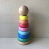 Houten stapeltoren