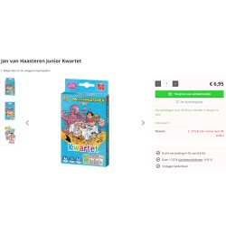 Jan van Haasteren Junior Kwartet: Nieuw.
