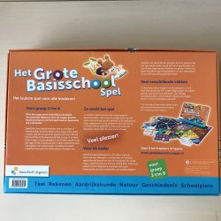 Het grote basisschoolspel voor groep 3 t/m 8 met vragen voor ouders